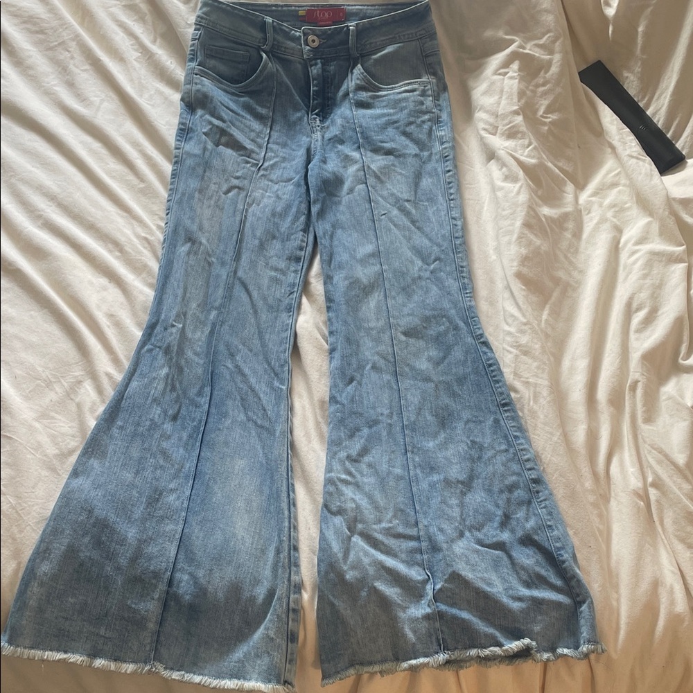 Chic Blue Flare Jeans